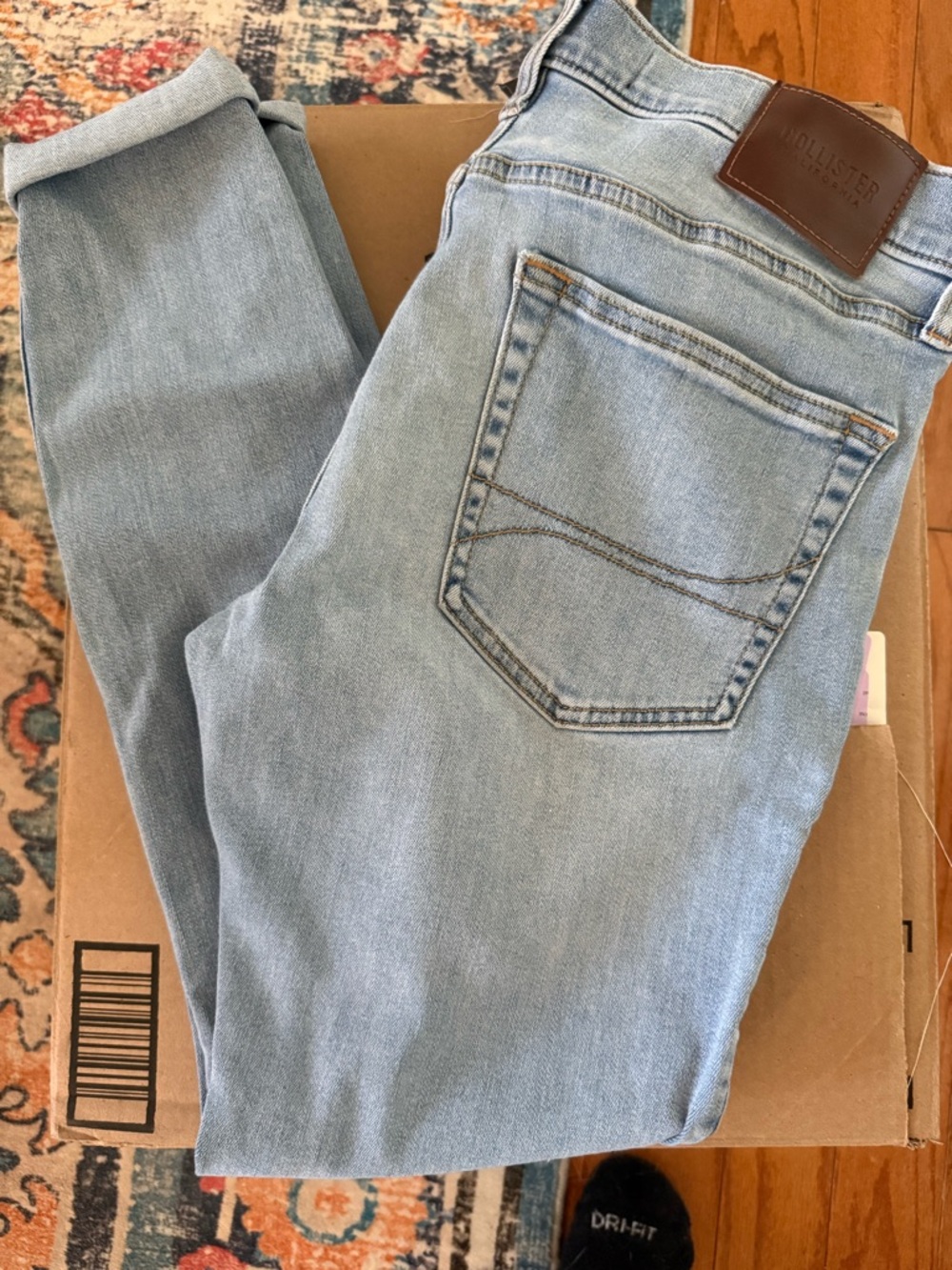 Hollister Light Blue Skinny Jeans - Slim Fit